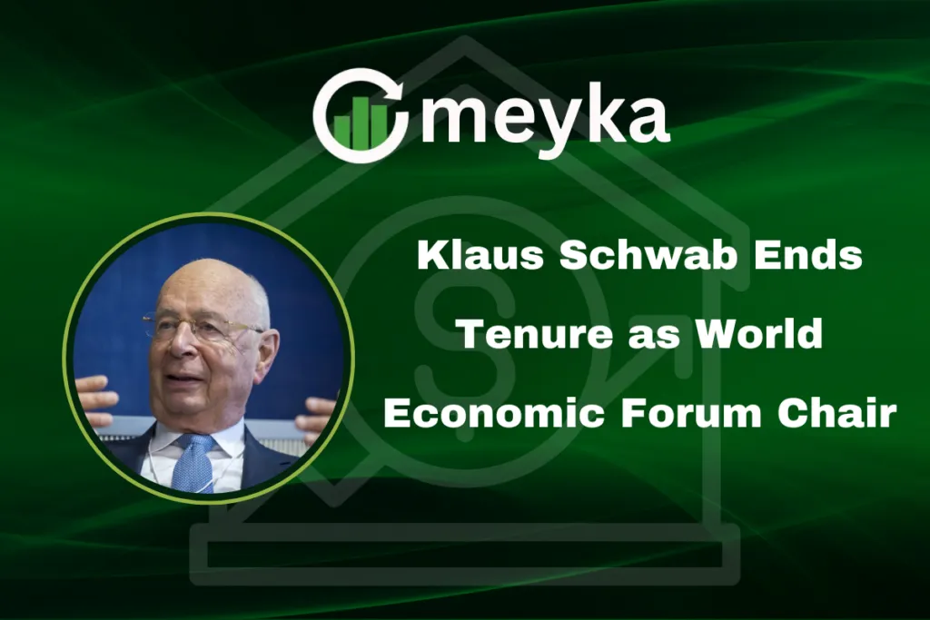 Klaus Schwab Ends Tenure as World Economic Forum Chair