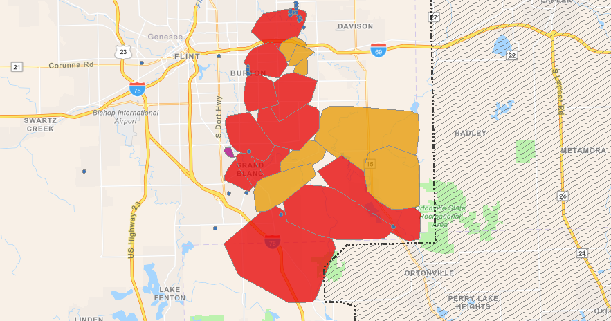 Consumer Energy Outage