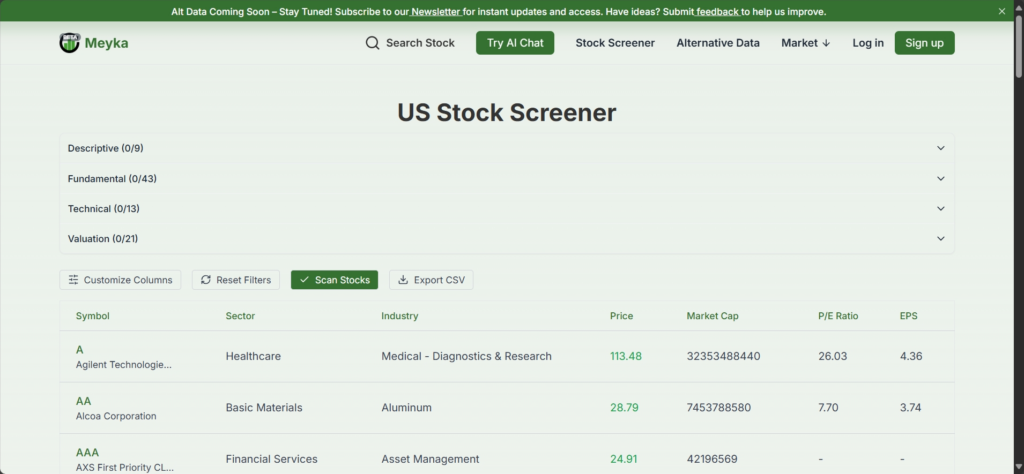best stock screener usa