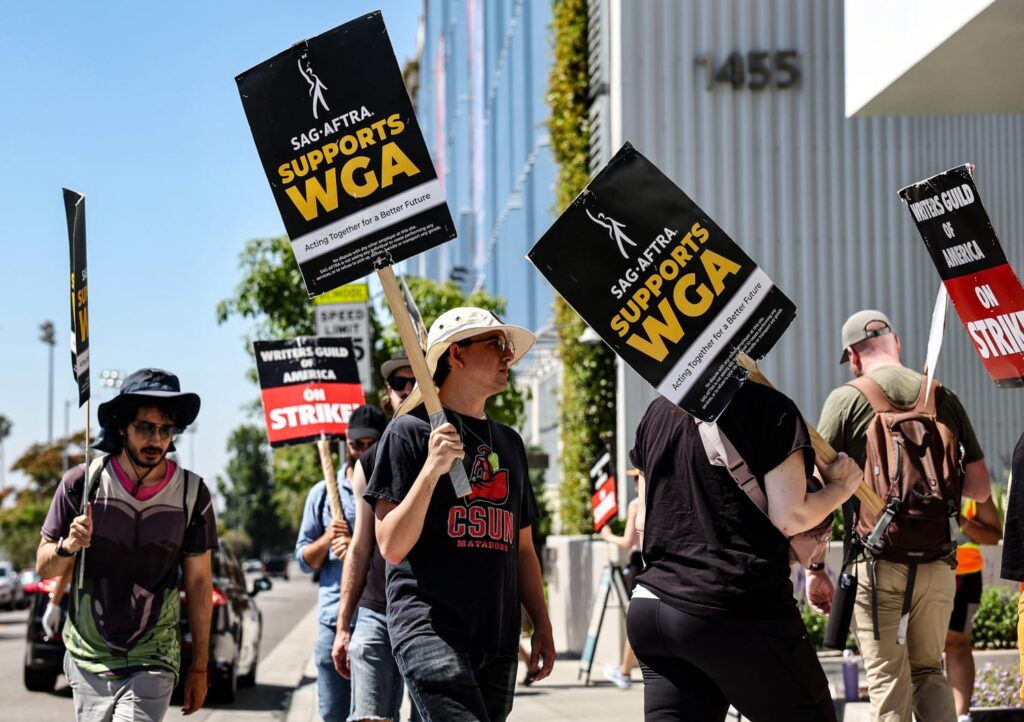 SAG and WGA strike 2023 