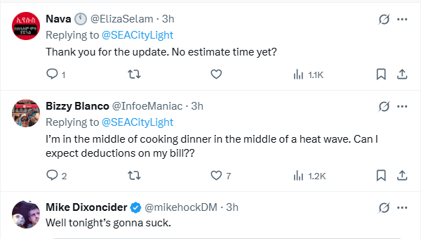 Power Outage Seattle