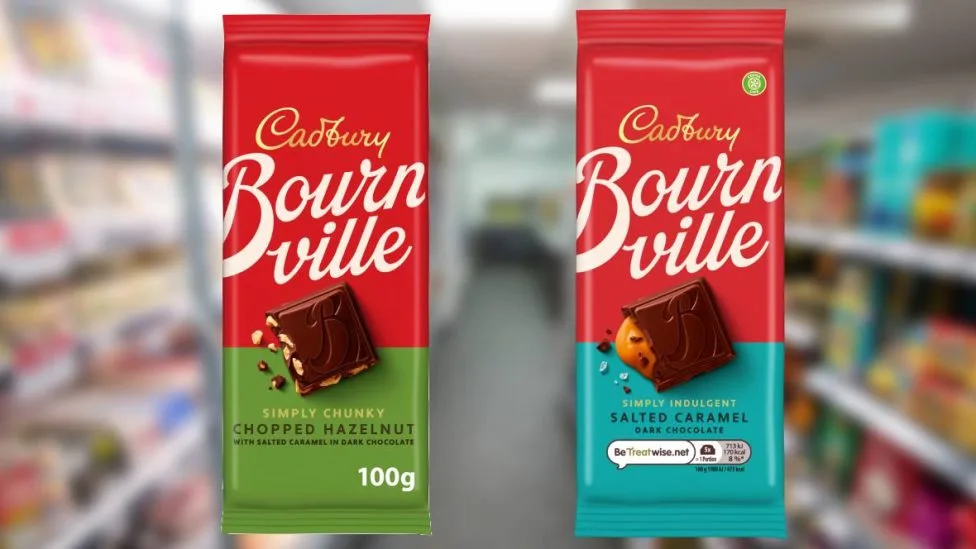 Cadburry Bornville New chocolate bars flavors