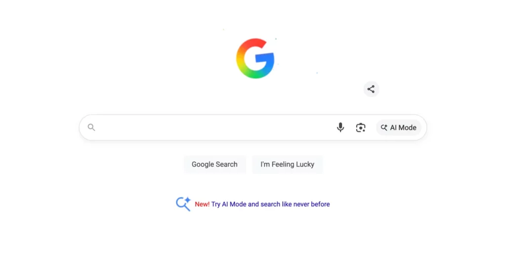 Google Doodle AI Mode