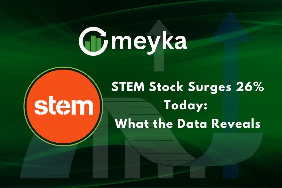 STEM Stock Surges 26% Today: What the Data Reveals