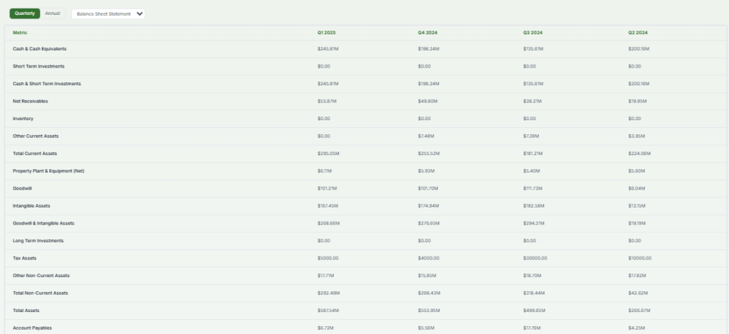 SoundHound Financials Overview 