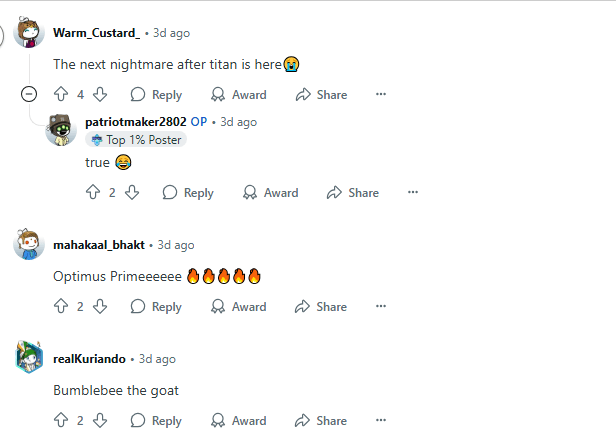 fans reaction to BGMI Update