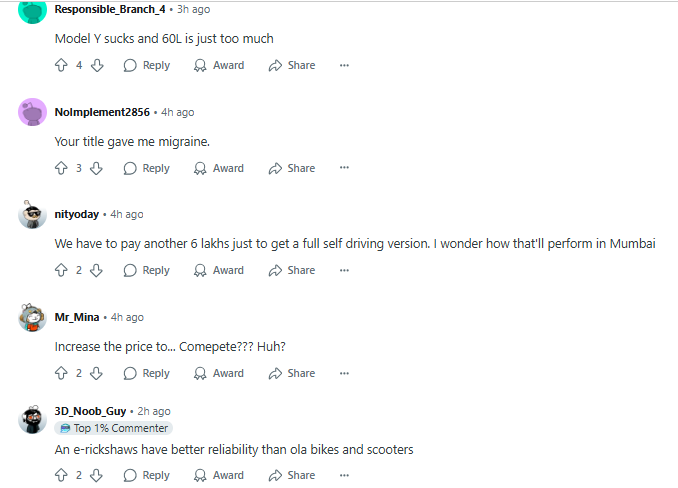 Tesla Mumbai Showroom