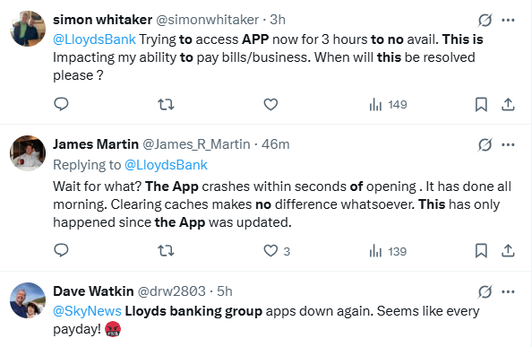 Lloyd's Banking Group faces fresh backlash as users say app crashes