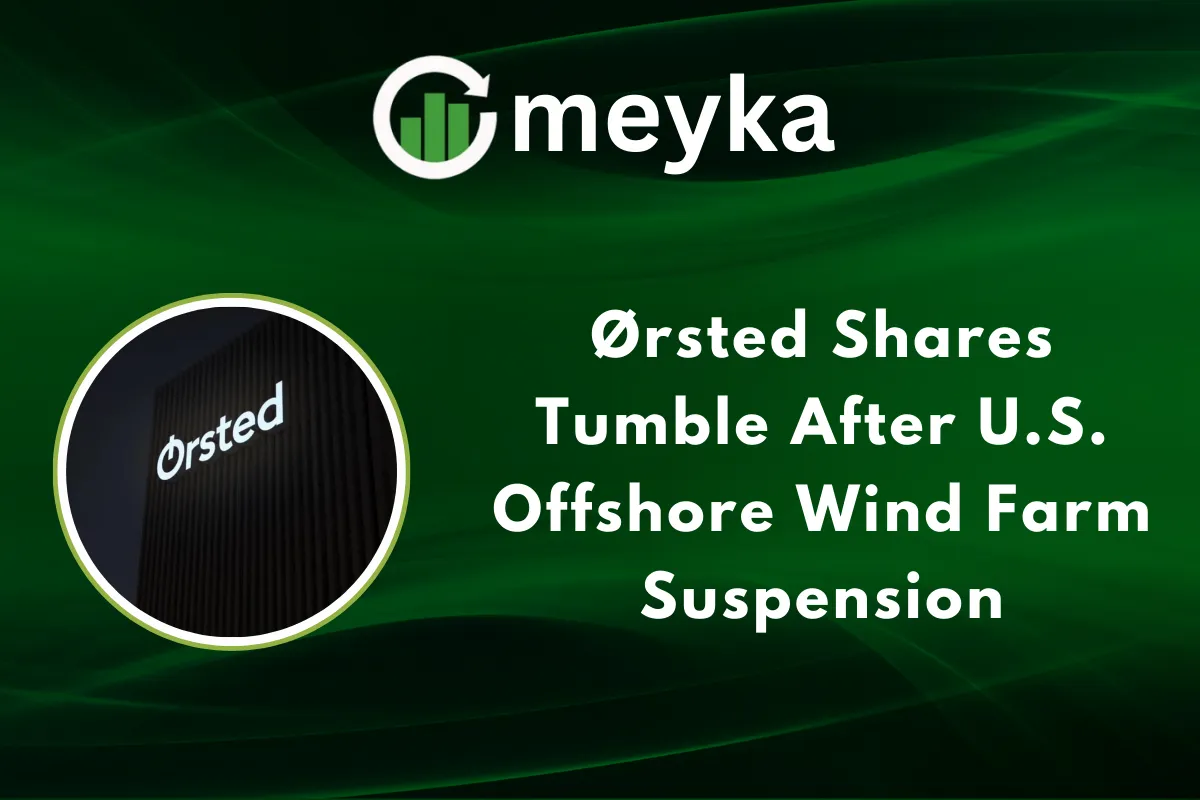 Ørsted Shares Tumble After U.S. Offshore Wind Farm Suspension