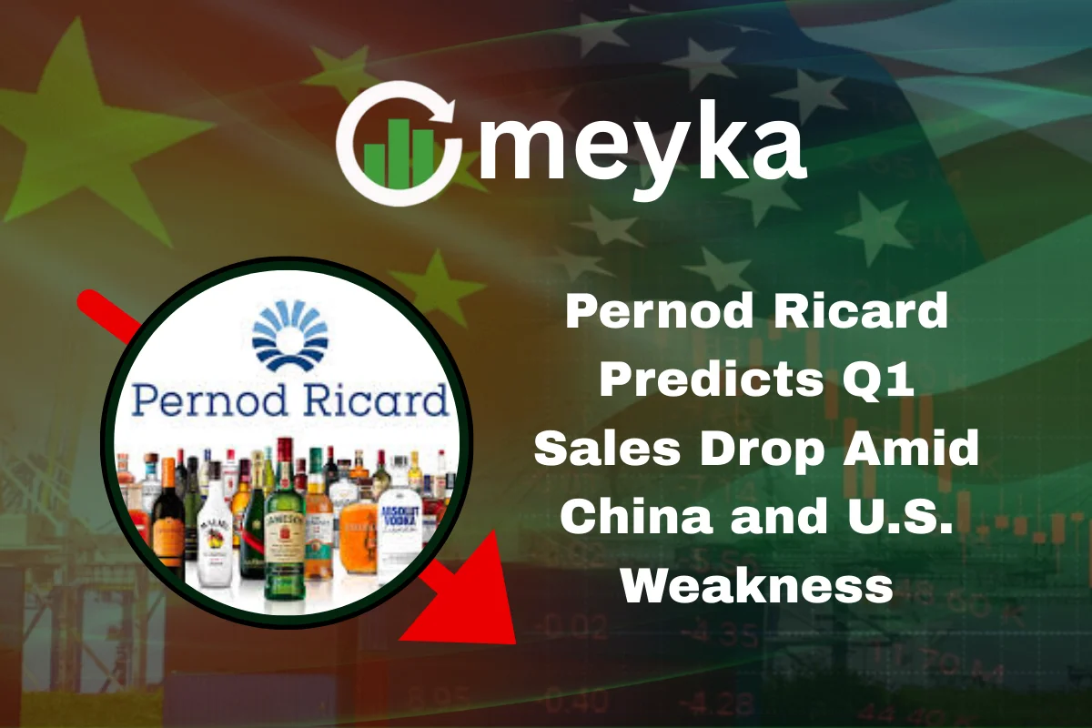 Pernod Ricard Predicts Q1 Sales Drop Amid China and U.S. Weakness