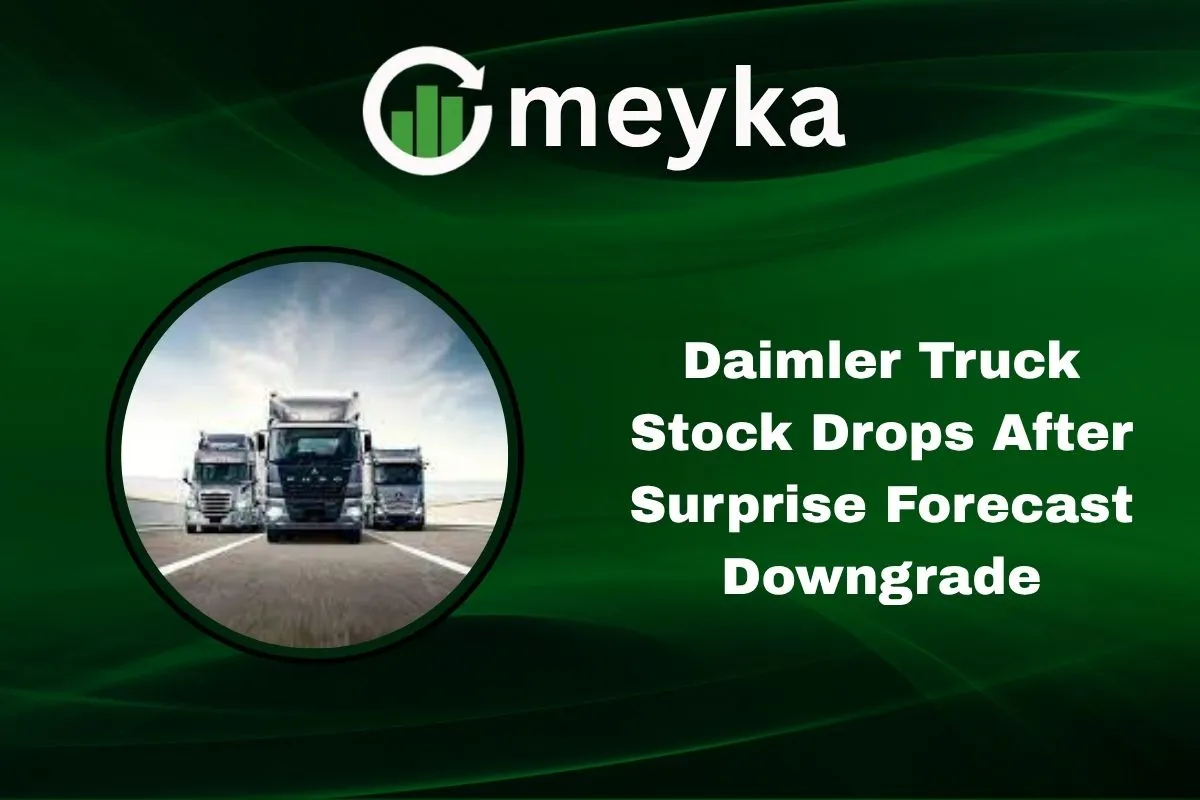Daimler Truck Stock Drops After Surprise Forecast Downgrade