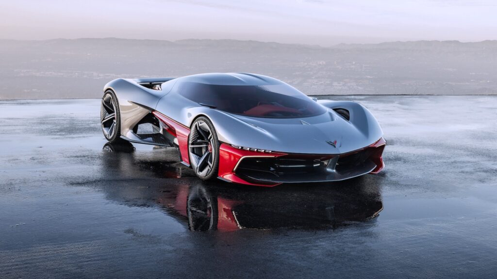 Corvette wowed Monterey with a futuristic concept that blends extreme performance and bold design.