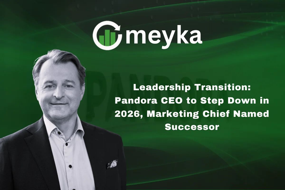Leadership Transition: Pandora CEO to Step Down in 2026, Marketing Chief Named Successor