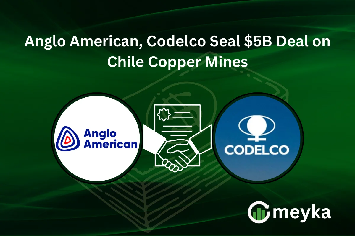 Anglo American, Codelco Seal $5B Deal on Chile Copper Mines