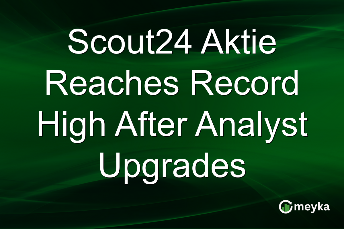 Scout24 Aktie Reaches Record High After Analyst Upgrades
