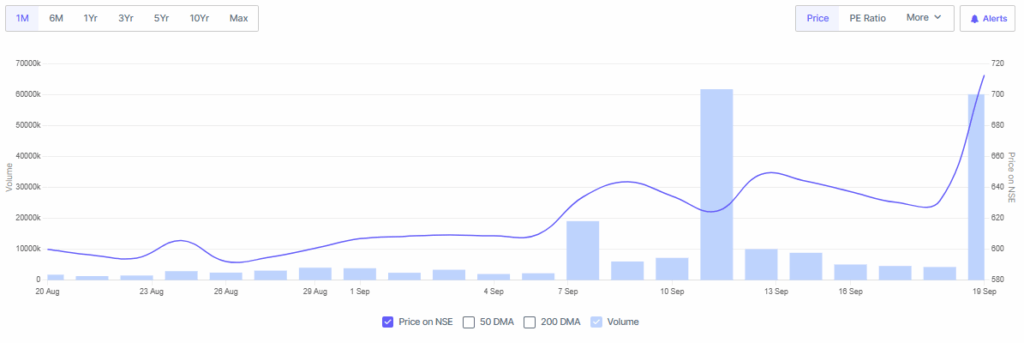 Screener Source: Adani Power Stocks Overview 