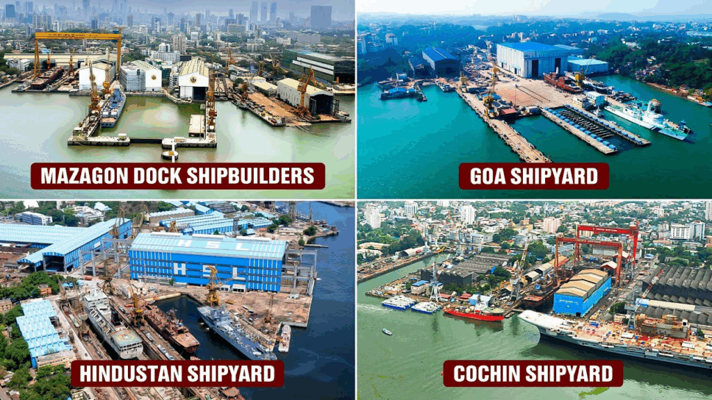 Top 4 Defence Shipbuilding Companies In India