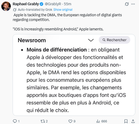 X Source: Public Views on APPLE's Reaction