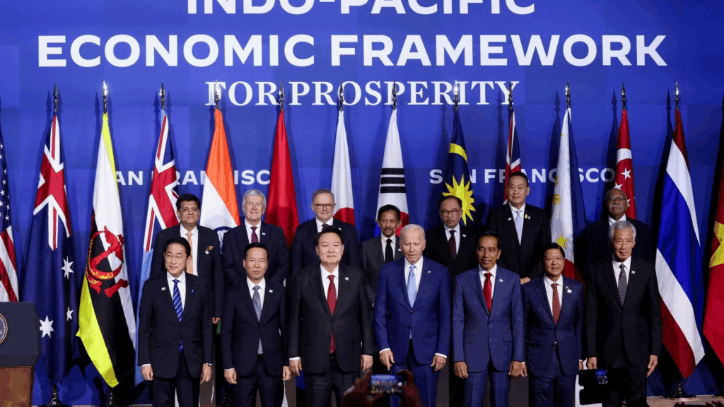 Council on Foreign Relations Source: The Korean government backs exports with tech funding, trade deals, and green incentives.