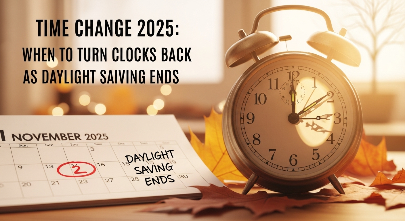 When Does Daylight Saving Time End in 2025? Here’s When to Set Your ...
