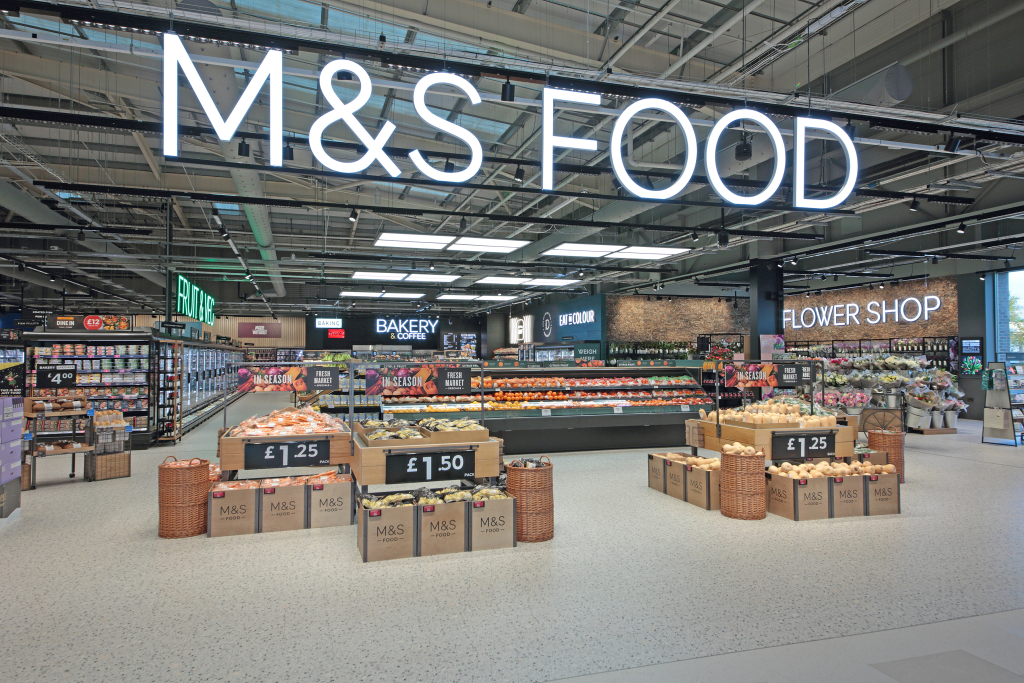 M&S Official Source: M&S is spending £300 million to modernize stores, open new food halls, and improve the shopping experience.