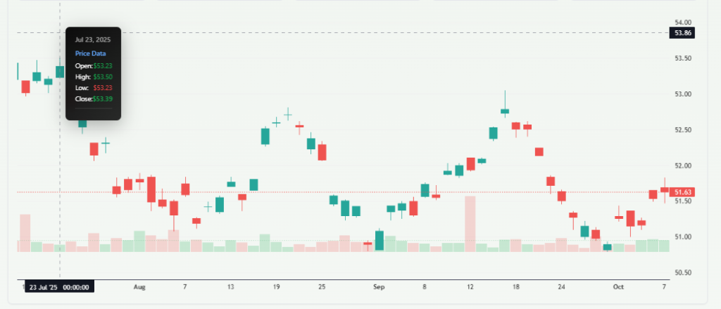 Meyka AI: Nifty 50 Index Overview in US Dollar