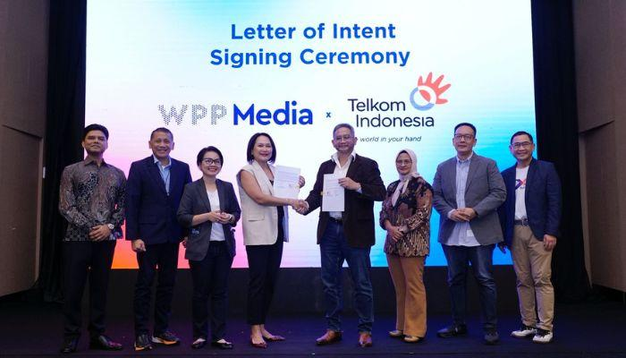 Telkom Indonesia and WPP Media Indonesia have partnered