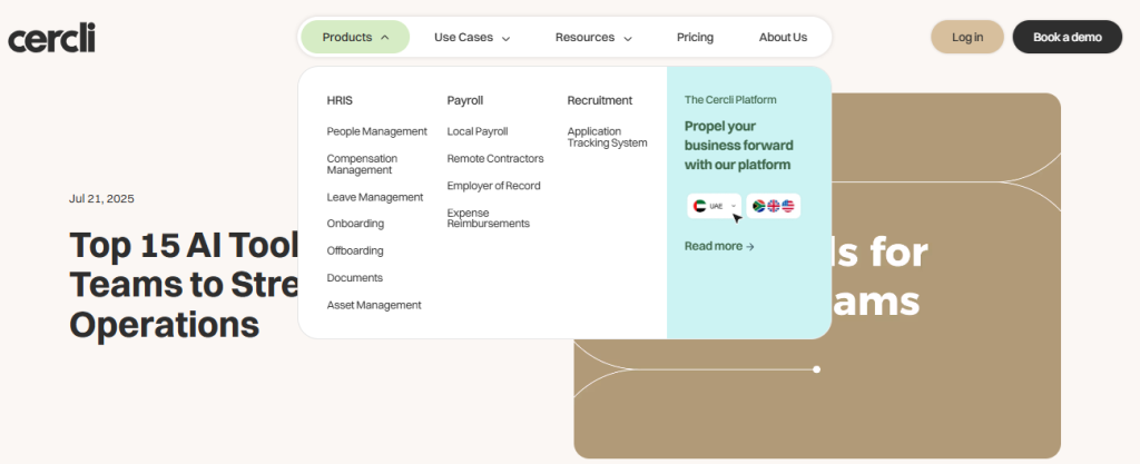 Cercli AI HR Platform, Product Offers
