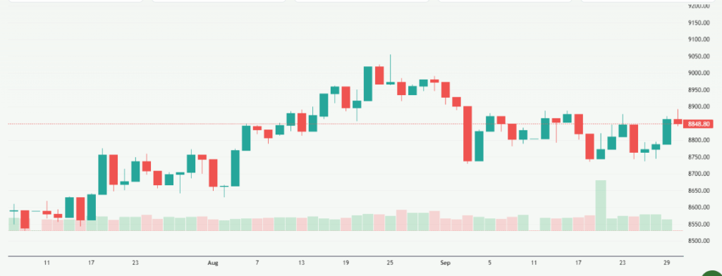 Meyka AI: ASX 200 Index Overview