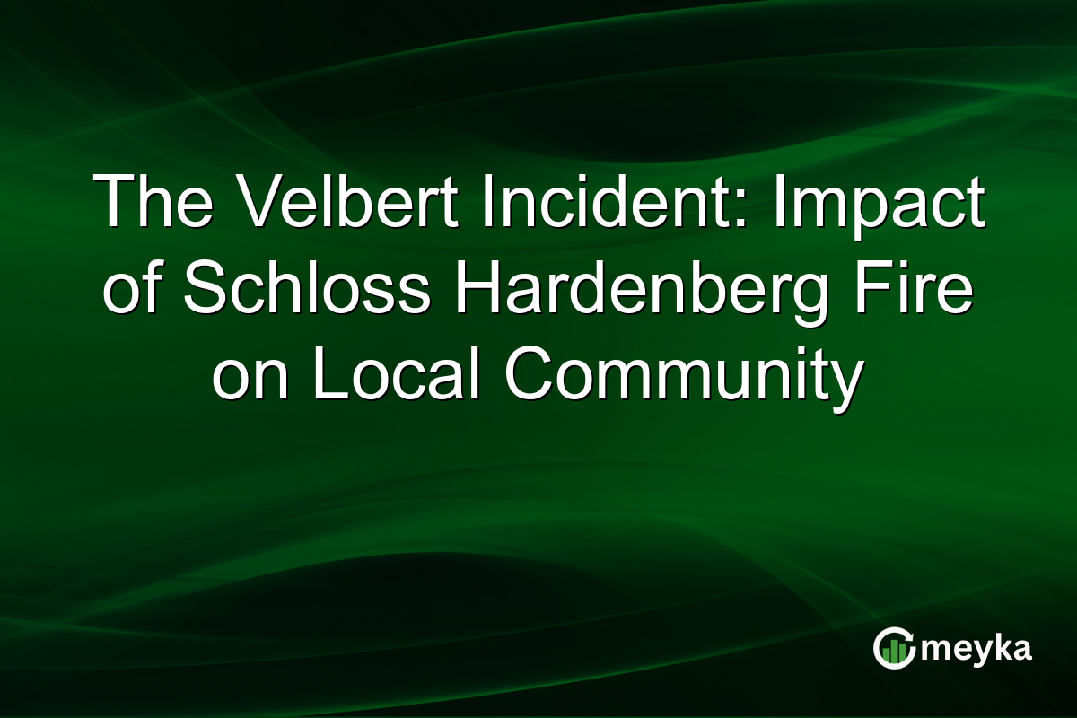 The Velbert Incident: Impact of Schloss Hardenberg Fire on Local Community