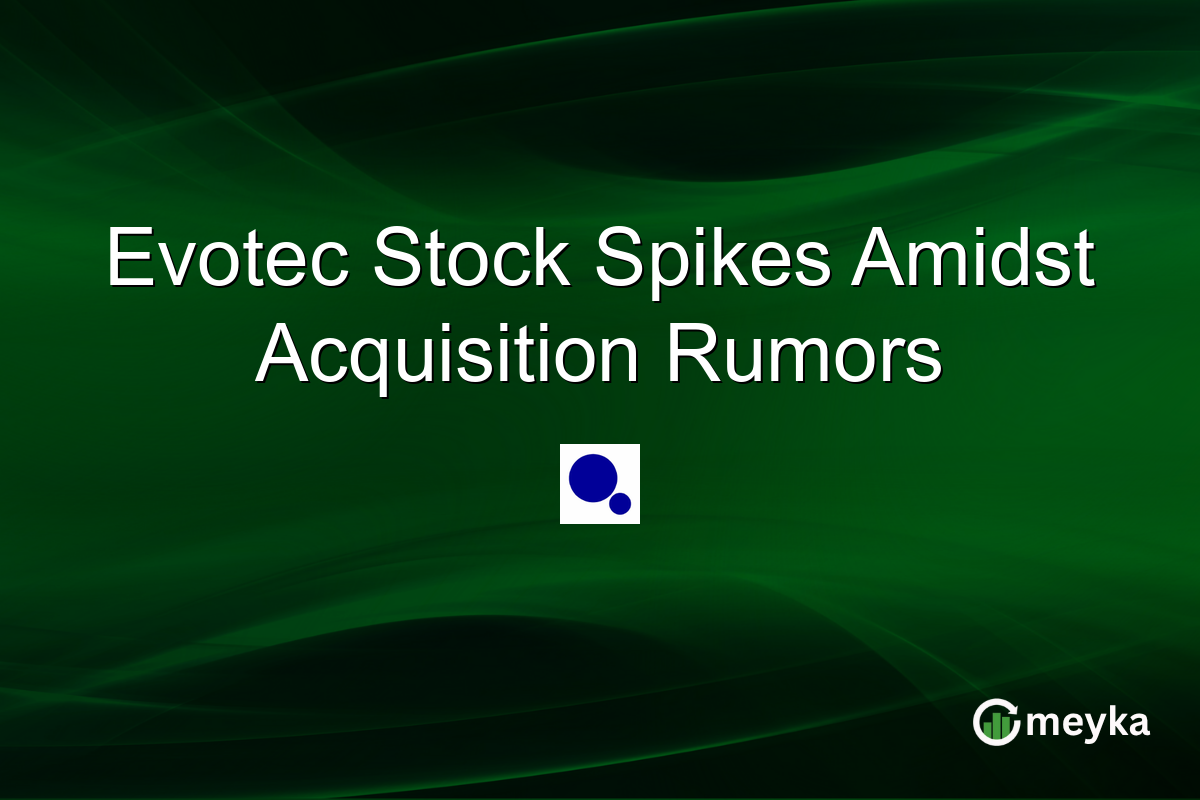 Evotec Stock Spikes Amidst Acquisition Rumors