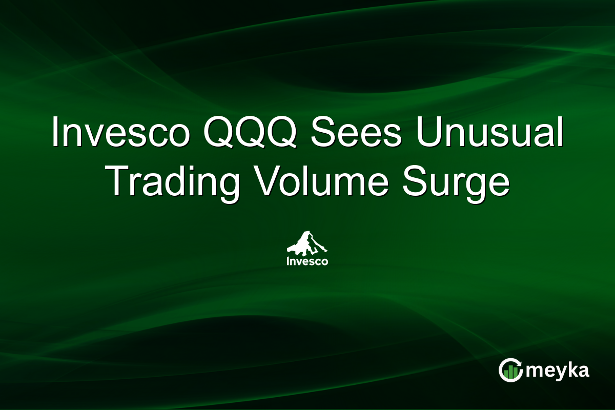 Invesco QQQ Sees Unusual Trading Volume Surge