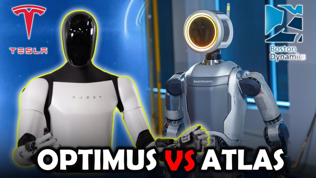 Supply Chain Today Source: Tesla vs. Boston Dynamics Atlas Robots 