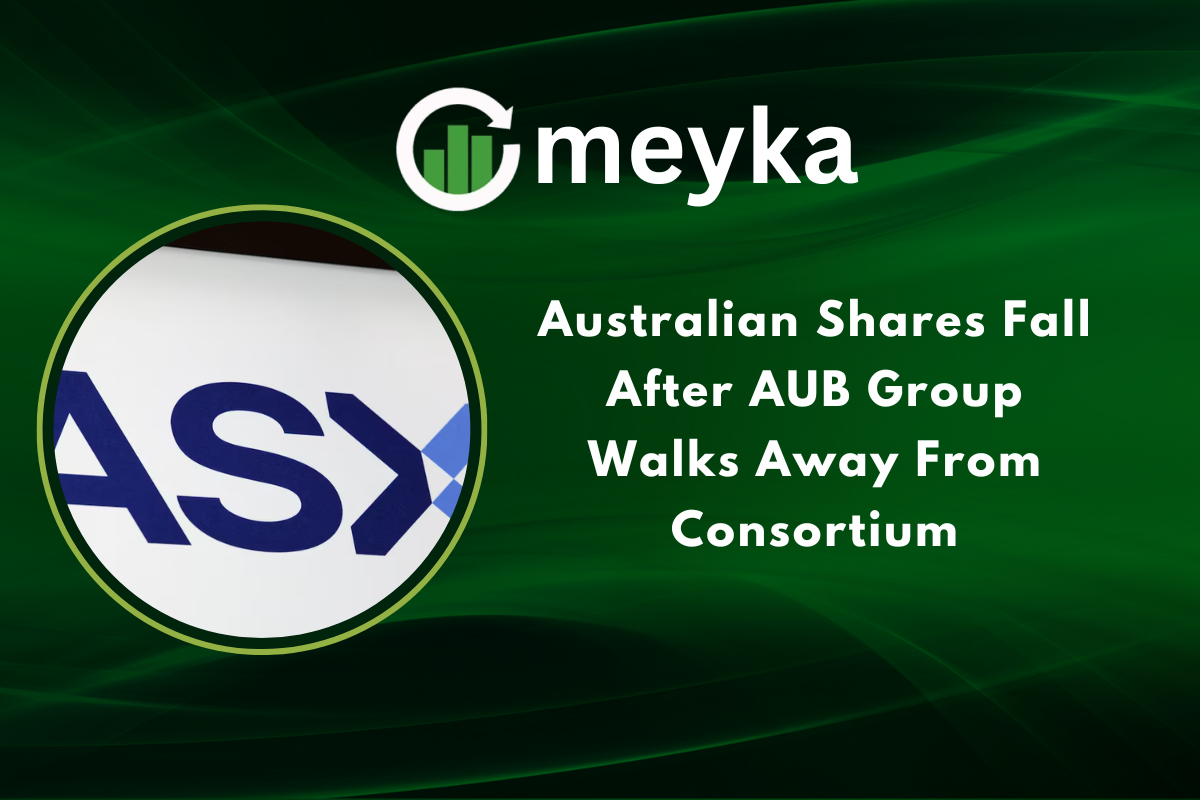 Australian Shares Fall After AUB Group Walks Away From Consortium