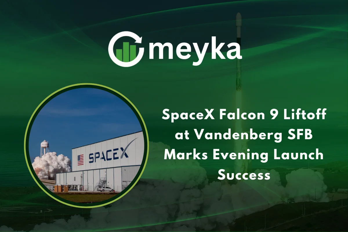 SpaceX Falcon 9 Liftoff at Vandenberg SFB Marks Evening Launch Success