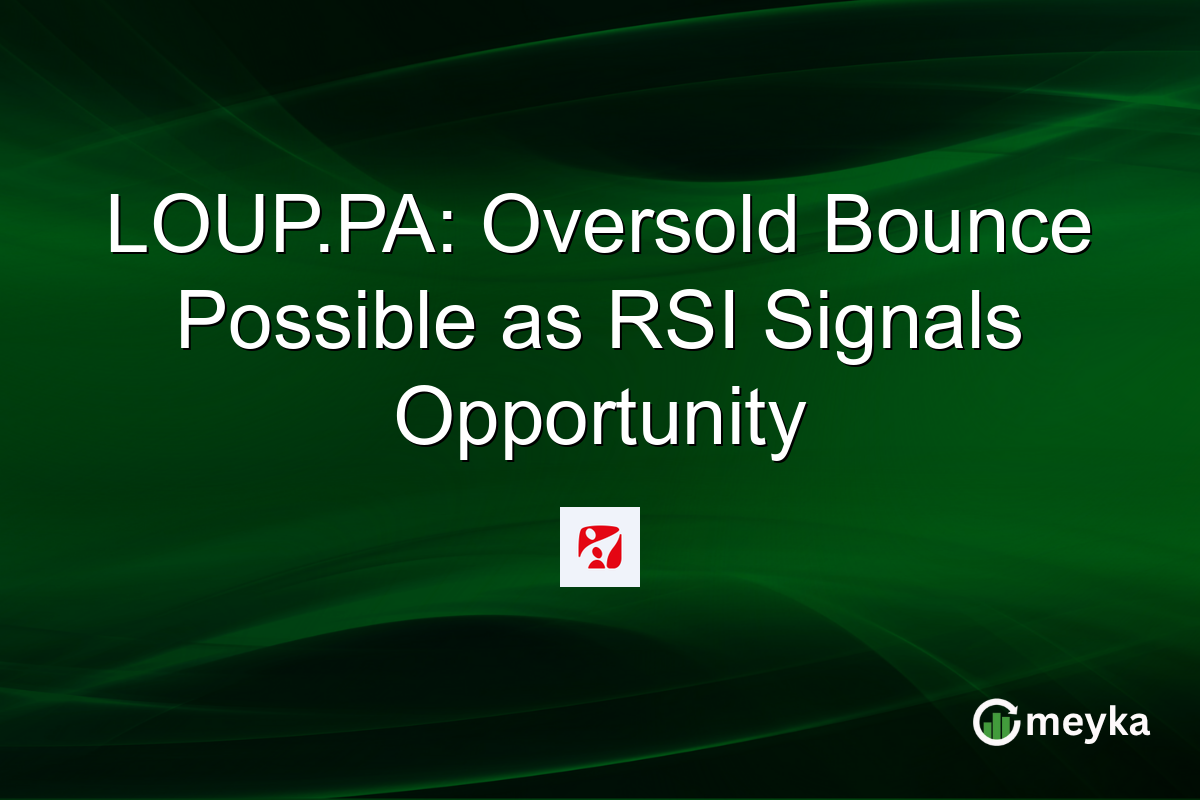 LOUP.PA: Oversold Bounce Possible as RSI Signals Opportunity