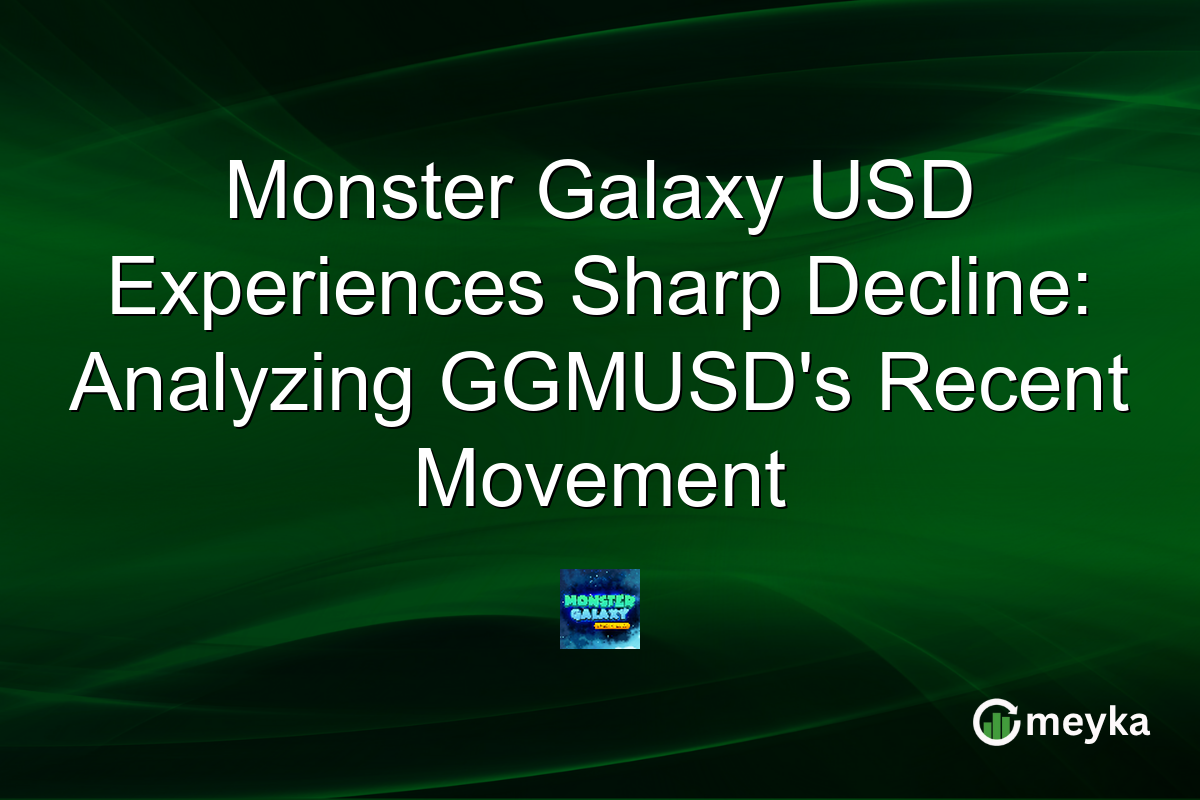 Monster Galaxy USD Experiences Sharp Decline: Analyzing GGMUSD’s Recent Movement