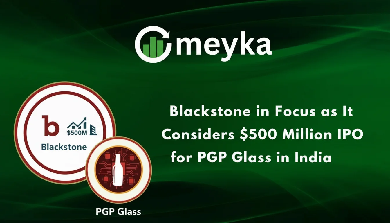 Blackstone in Focus as It Considers $500 Million IPO for PGP Glass in India