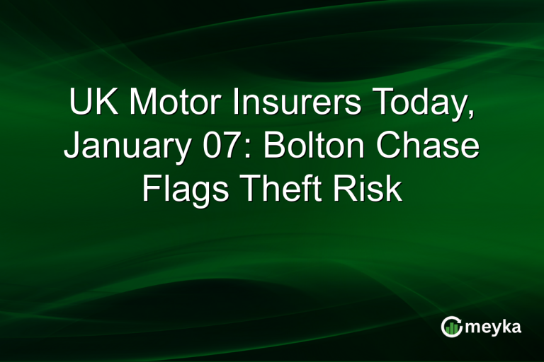 UK Motor Insurers Today, January 07: Bolton Chase Flags Theft Risk