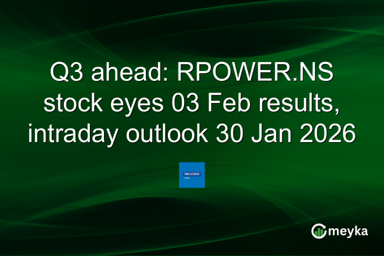 Q3 ahead: RPOWER.NS stock eyes 03 Feb results, intraday outlook 30 Jan 2026
