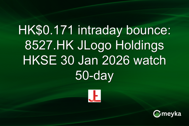 HK$0.171 intraday bounce: 8527.HK JLogo Holdings HKSE 30 Jan 2026 watch 50-day