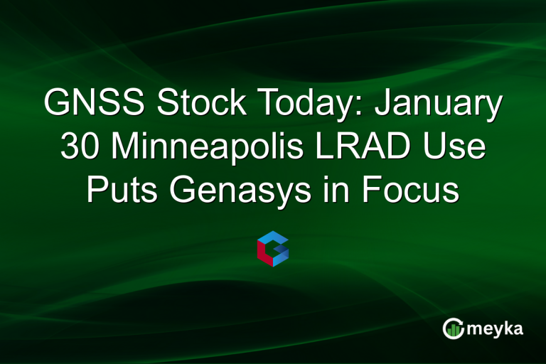 GNSS Stock Today: January 30 Minneapolis LRAD Use Puts Genasys in Focus