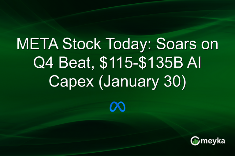 META Stock Today: Soars on Q4 Beat, $115-$135B AI Capex (January 30)