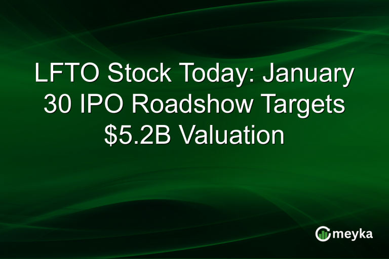LFTO Stock Today: January 30 IPO Roadshow Targets $5.2B Valuation
