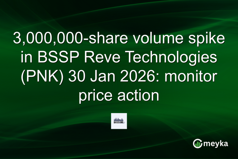 3,000,000-share volume spike in BSSP Reve Technologies (PNK) 30 Jan 2026: monitor price action