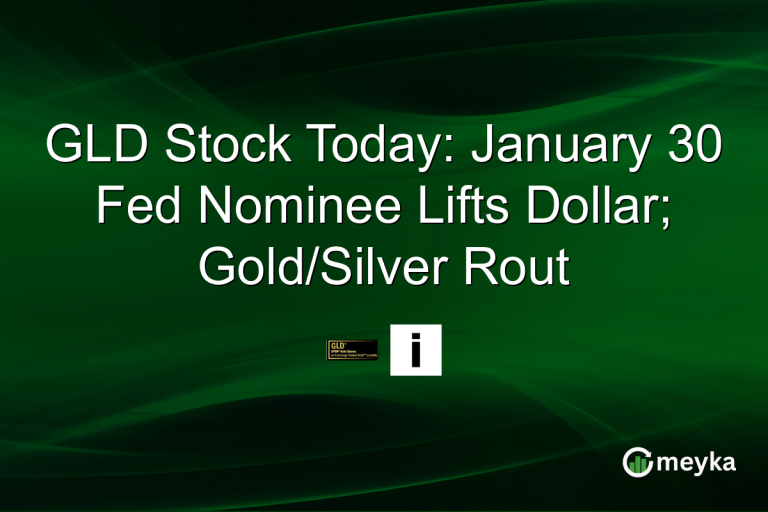 GLD Stock Today: January 30 Fed Nominee Lifts Dollar; Gold/Silver Rout