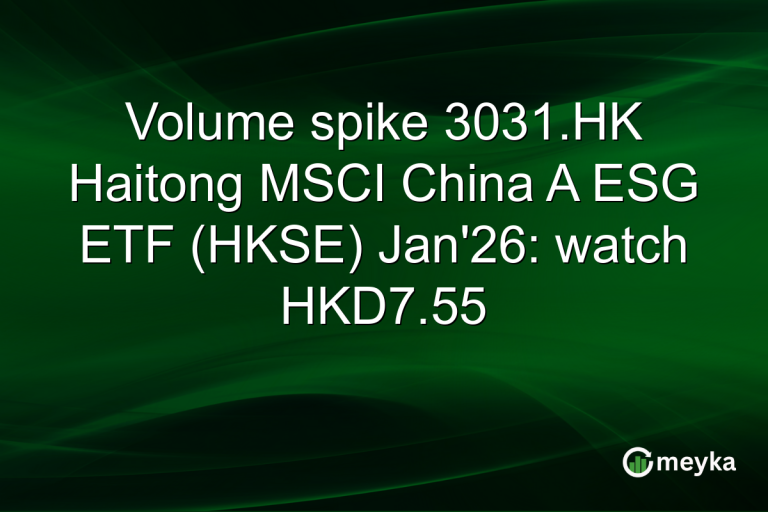Volume spike 3031.HK Haitong MSCI China A ESG ETF (HKSE) Jan'26: watch HKD7.55
