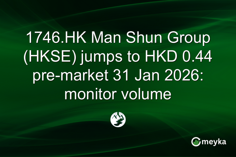 1746.HK Man Shun Group (HKSE) jumps to HKD 0.44 pre-market 31 Jan 2026: monitor volume