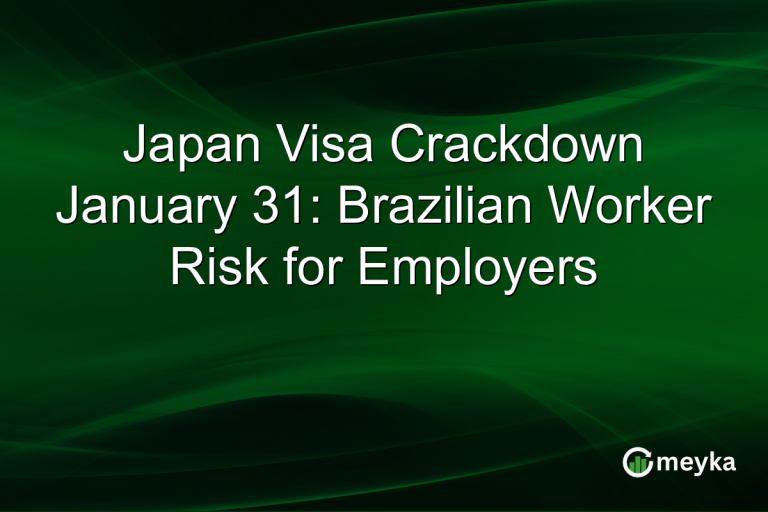Japan Visa Crackdown January 31: Brazilian Worker Risk for Employers