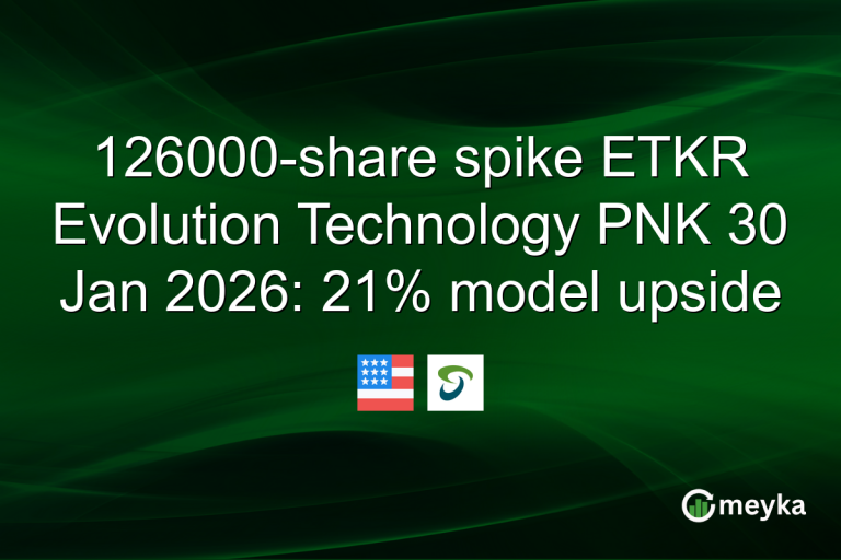 126000-share spike ETKR Evolution Technology PNK 30 Jan 2026: 21% model upside